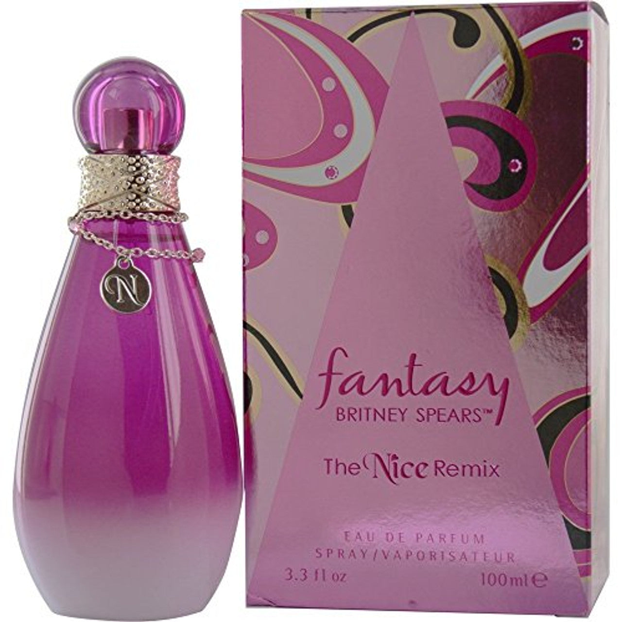Fantasy The Nice Remix by Britney Spears 3.3 oz EDP for women