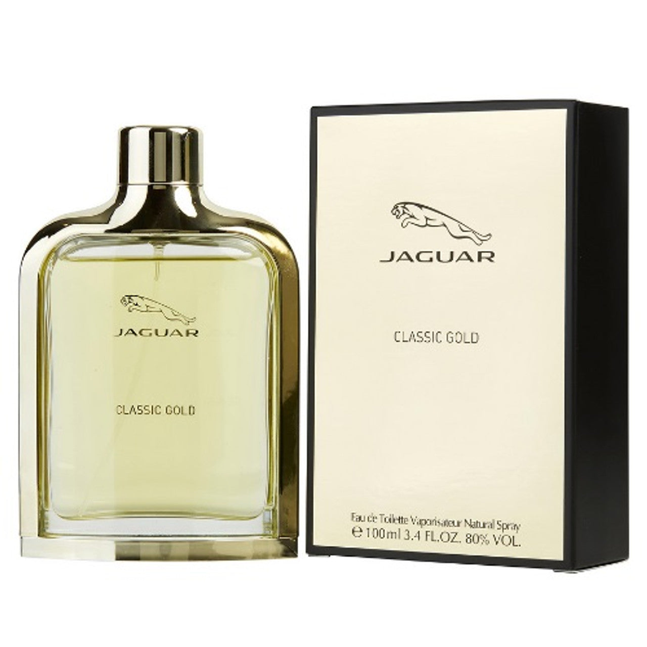 Jaguar Classic Gold by Jaguar 3.4 oz EDT for men