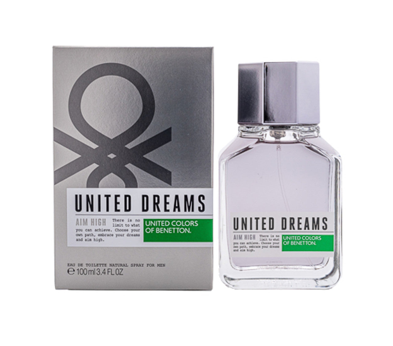 United Dreams Aim High by Benetton 3.4 oz EDT for Men