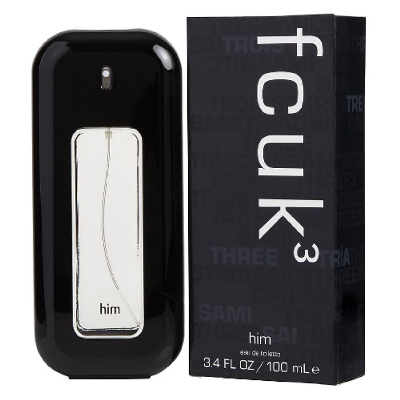 Fcuk 3 by French Connection 3.4 oz EDT for Men