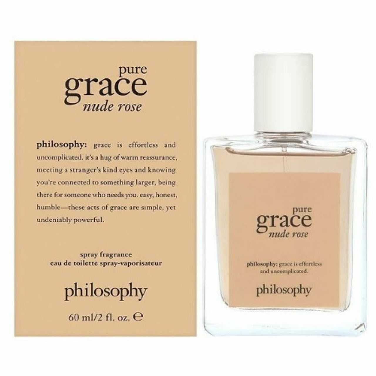 Pure Grace Nude Rose by Philosophy 2.0 oz EDT for Women