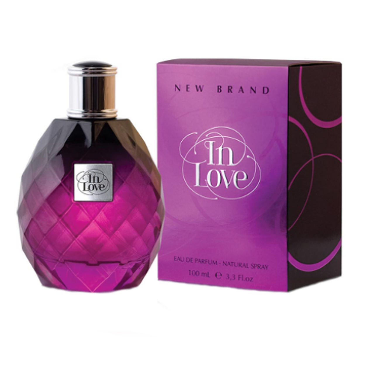 In love by New Brand 3.3 oz EDP for Women