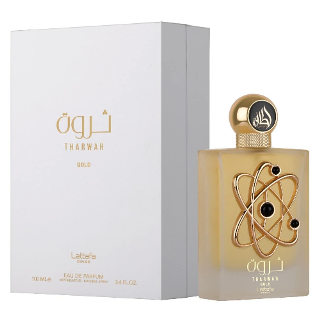 Tharwah Gold by Lattafa 3.4 oz EDP for Unisex