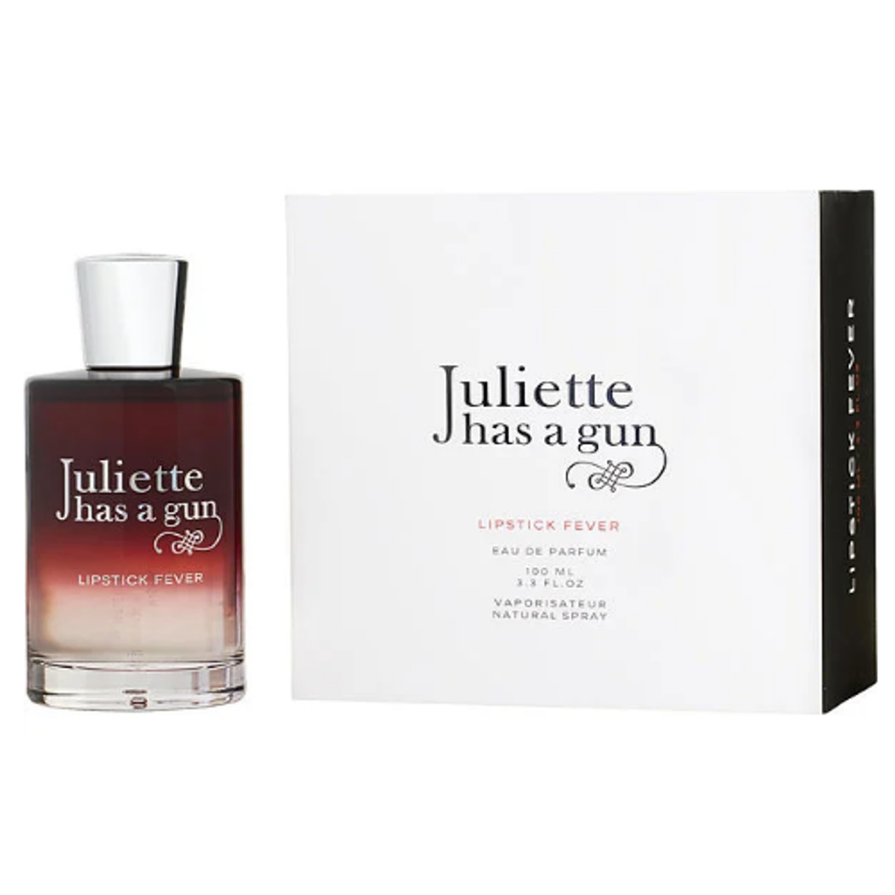 Lipstick Fever by Juliette has a gun 3.3 oz EDP for Women