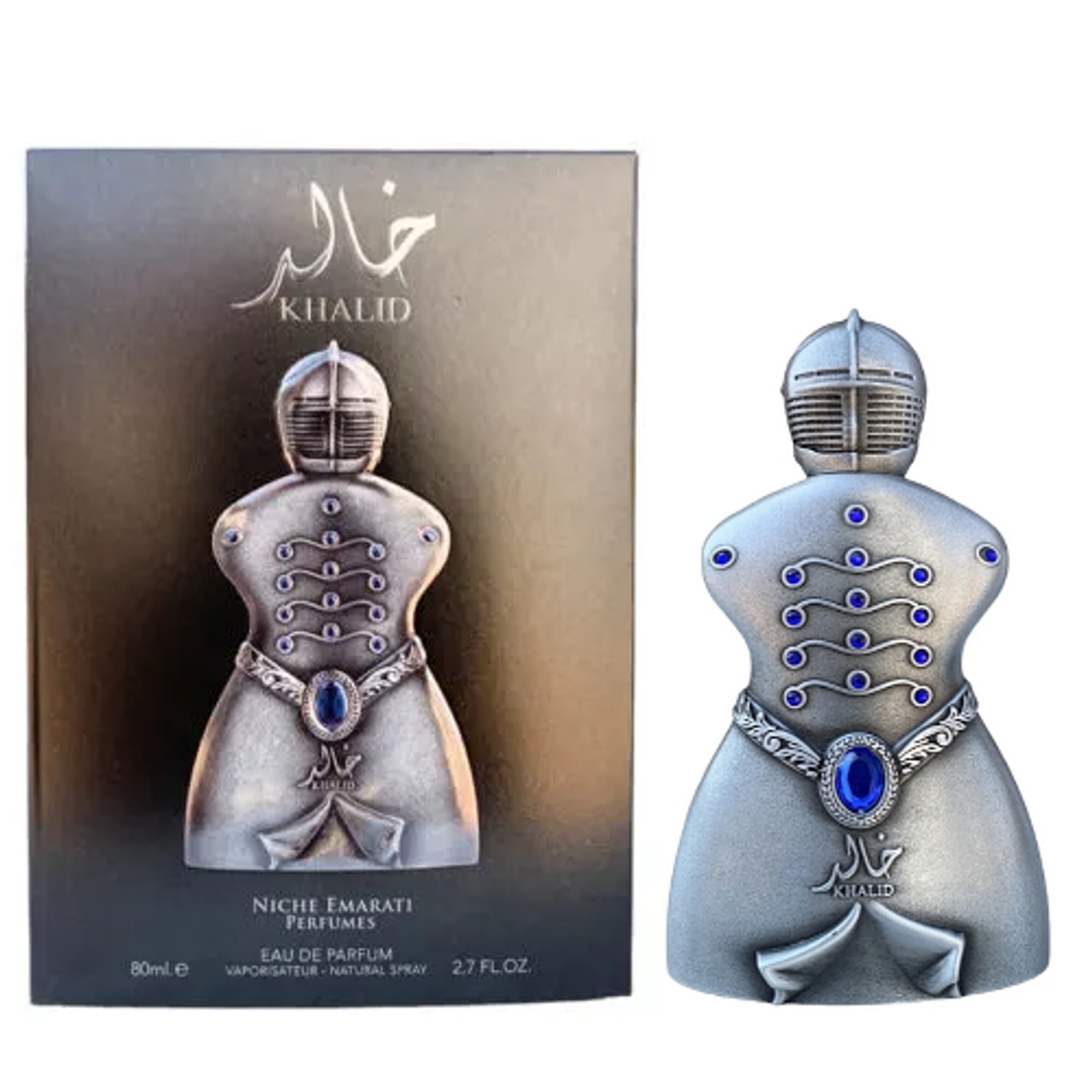 Khalid Niche Emarati by Lattafa 2.7 oz EDP (Metal Bottle) for Unisex