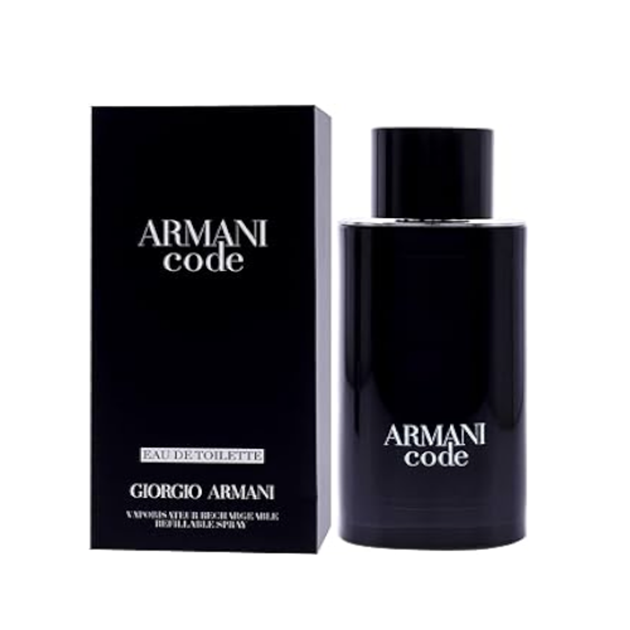 Armani Code by Giorgio Armani 2.5 oz EDT Refillable for Men