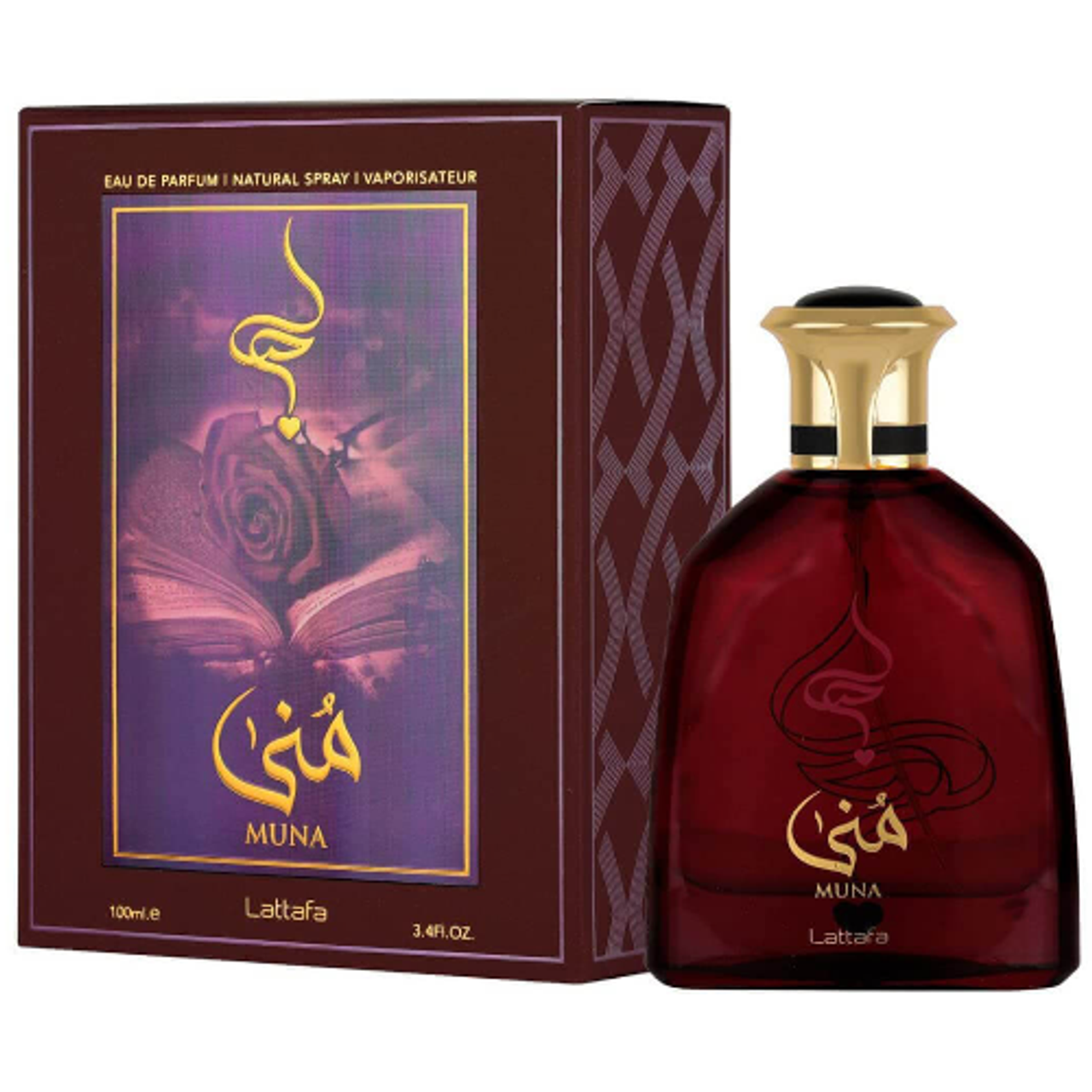 Muna by Lattafa 3.4 oz EDP for Women