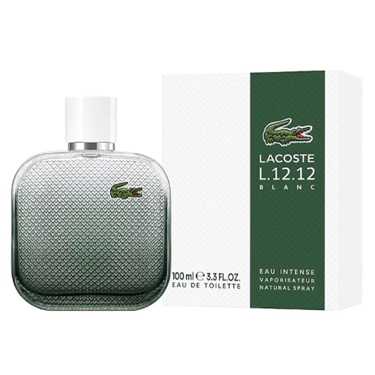L.12.12 Blanc Eau Intense by Lacoste 3.3 oz EDT for Men