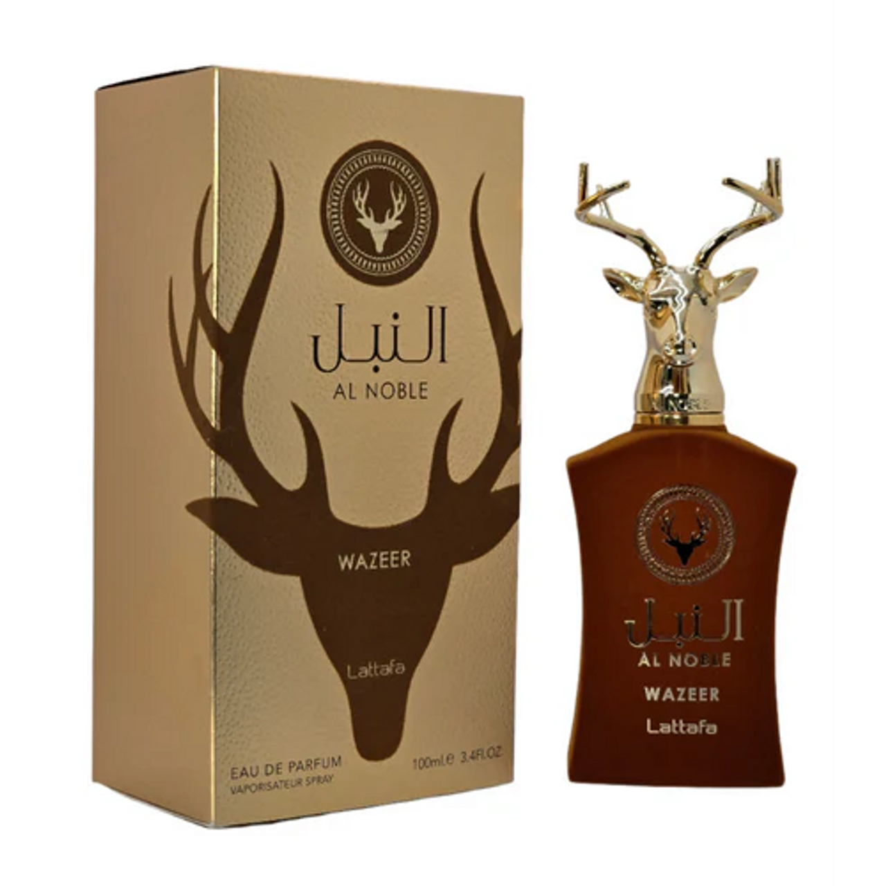 Al Noble Wazeer by Lattafa 3.4 oz EDP for Unisex