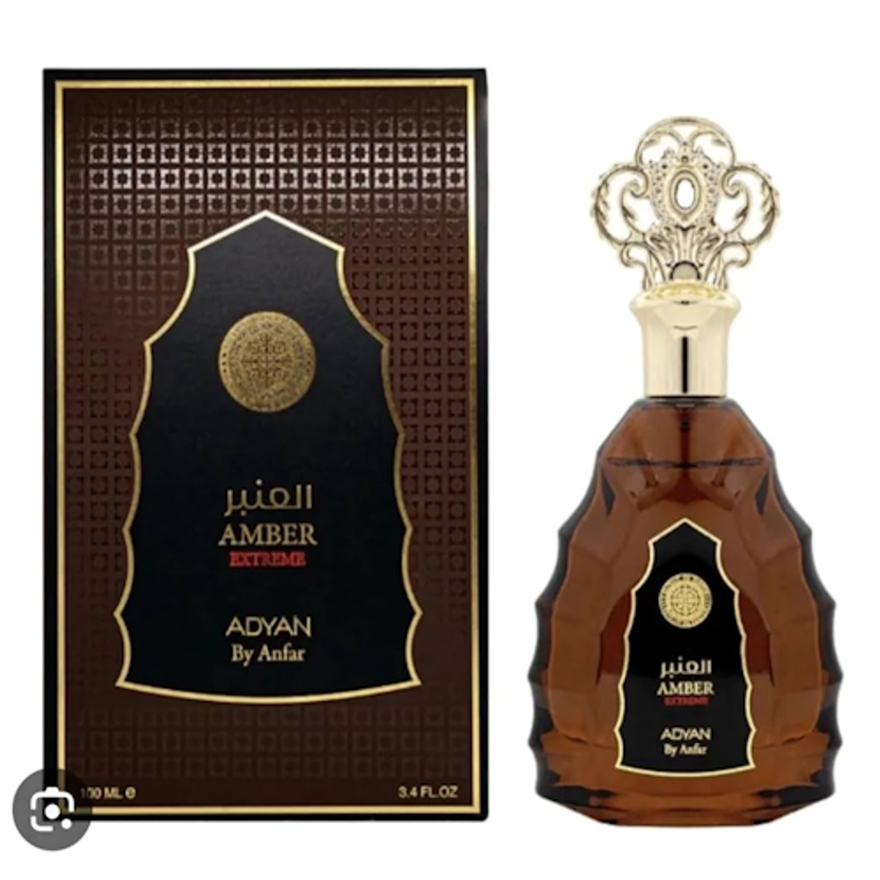 Amber Extreme Adyan by Oudh Al Anfar 3.4 oz EDP For Unisex