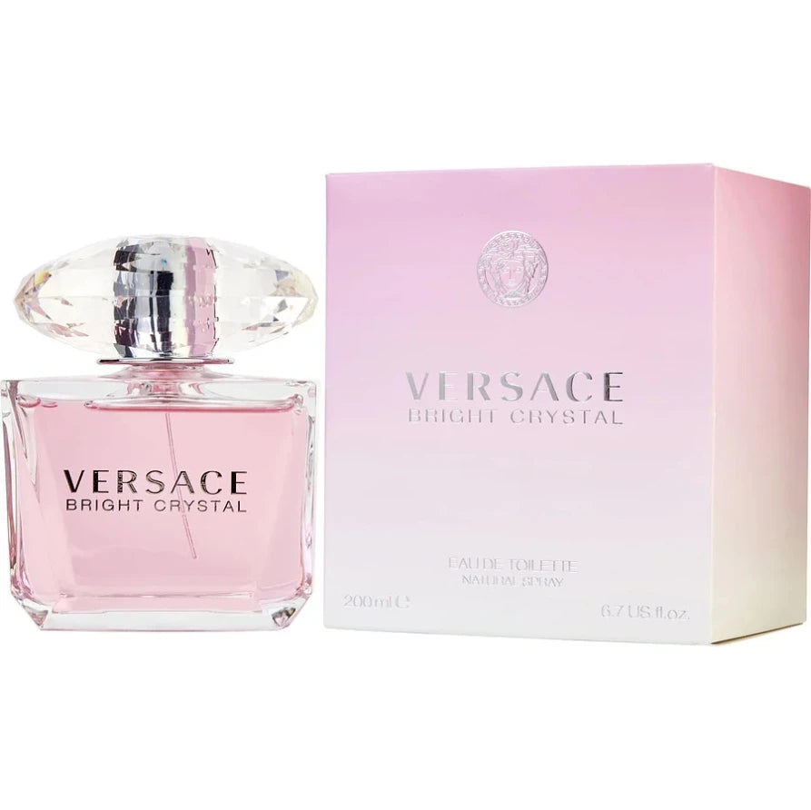 VERSACE BRIGHT CRYSTAL EDT SPARY Versace Crystal Pink Diamonds Crystal Perfume 90m