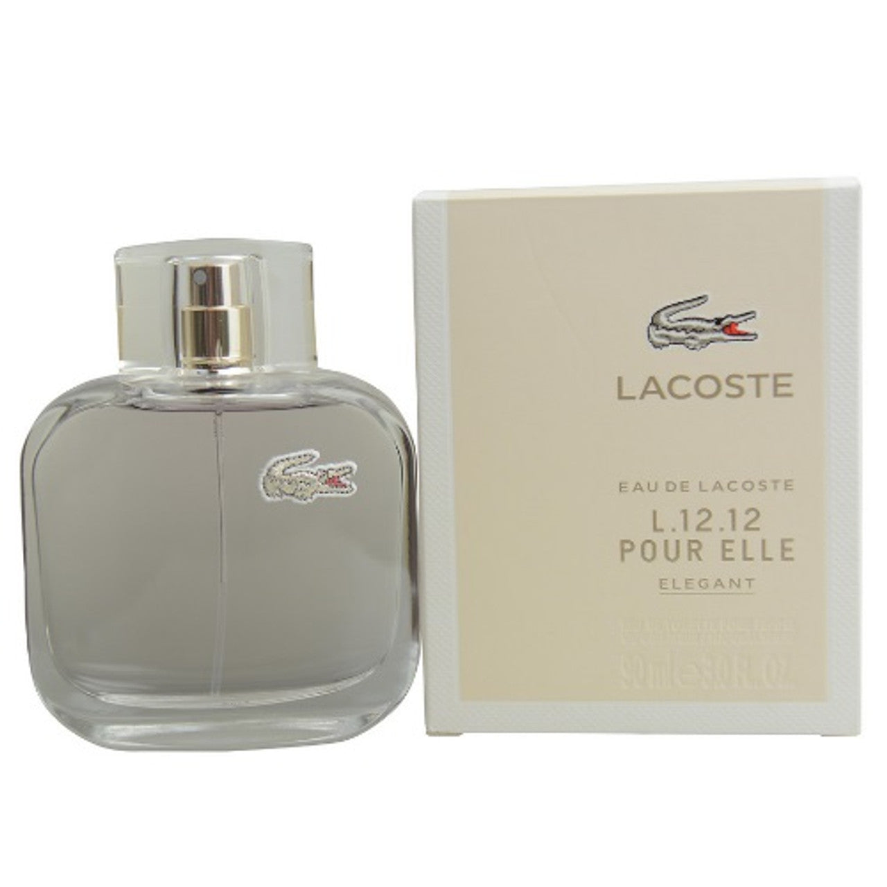 Lacoste Eau De Lacoste L.12.12 Pour Elle Elegant EDT 3 oz  for Women