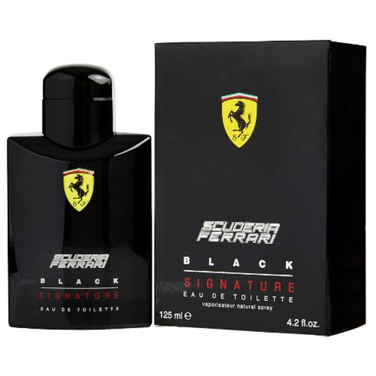 Ferrari Scuderia Black Signature by Ferrari 4.2 oz EDT for Men