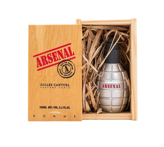 Arsenal Grey by Gilles Cantuel 3.4 oz EDP for Men