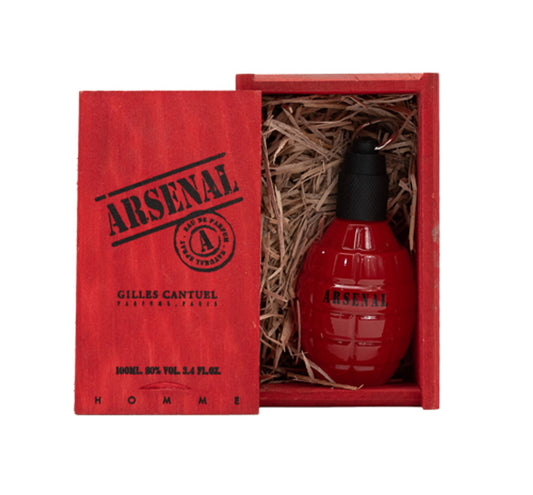 Arsenal Red (New) by Gilles Cantuel 3.4 oz EDP for Men