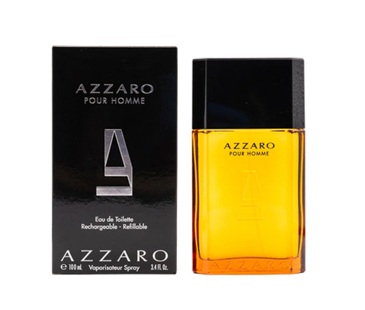 Azzaro Pour Homme by Azzaro 3.4 oz EDT for Men Rechargeable