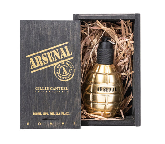Arsenal Gold by Gilles Cantuel 3.4 oz EDP for Men