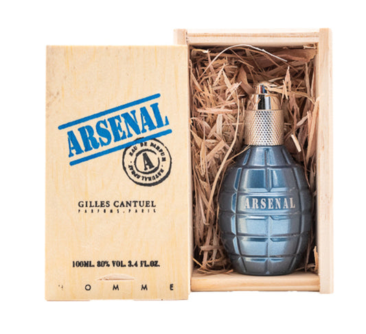 Arsenal Blue by Gilles Cantuel 3.4 oz EDP for Men