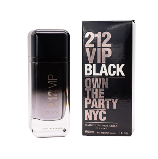 212 VIP Black by Carolina Herrera 3.4 oz EDP for Men
