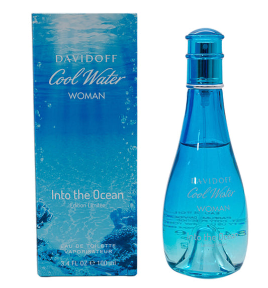 Cool Water Into the Ocean by Davidoff EDT 3.4 oz for women