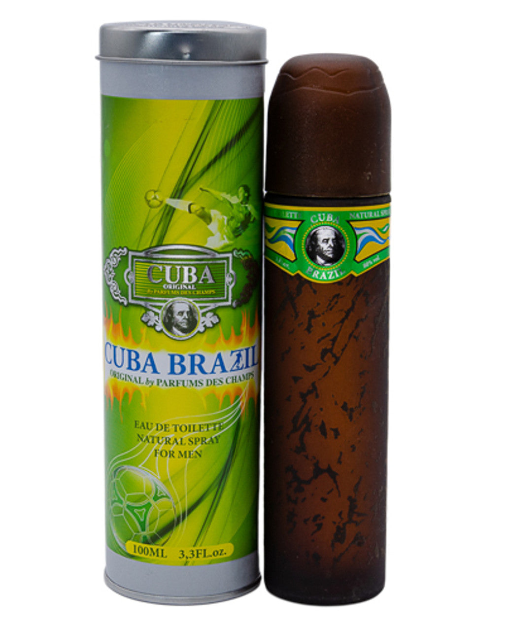 Cuba Brazil by Fragluxe 3.3 oz EDT for men