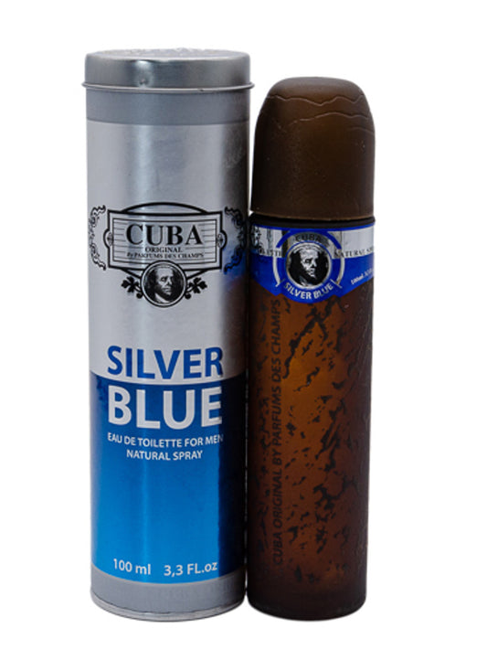 Cuba Silver Blue by Fragluxe 3.3 oz EDT for men