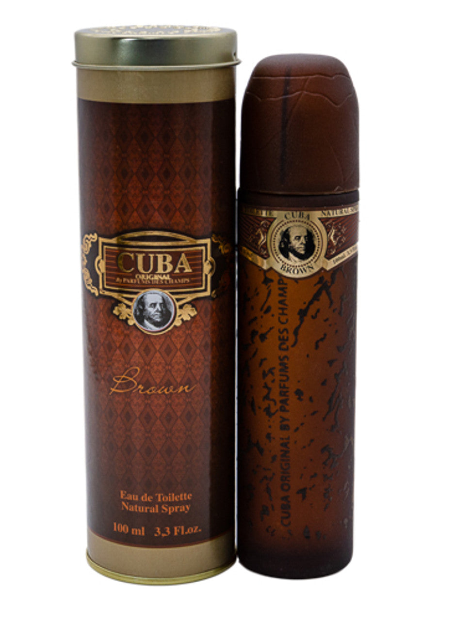 Cuba Brown by Fragluxe 3.3 oz EDT for men