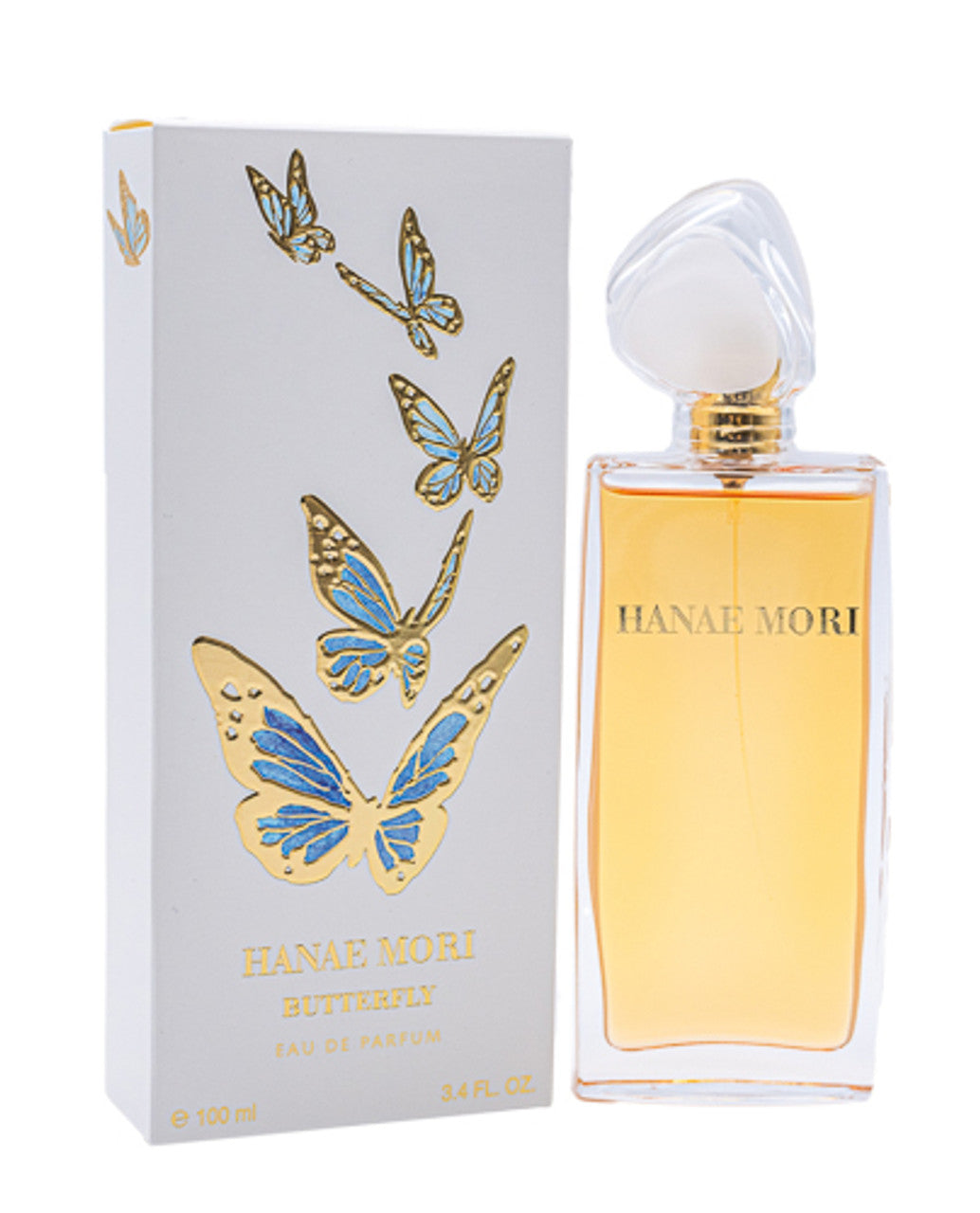 Hanae Mori Blue Butterfly by Hanae Mori 3.4 oz EDP for Women