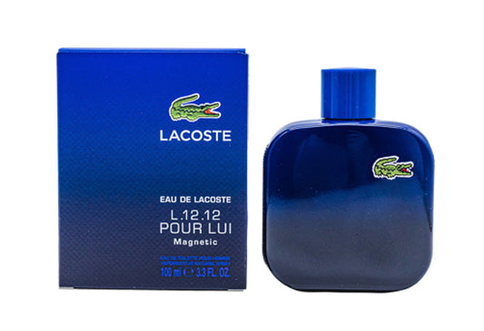 Lacoste Eau De Lacoste  L.12.12 Magnetic  3.4 oz EDT for men