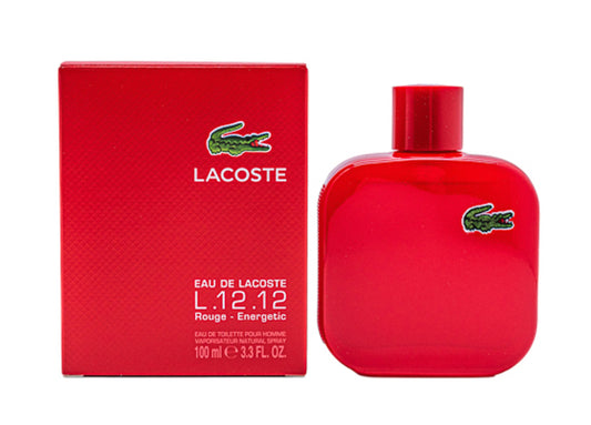 Lacoste Eau De Lacoste L.12.12 Rouge by Lacoste 3.4 oz EDT for men
