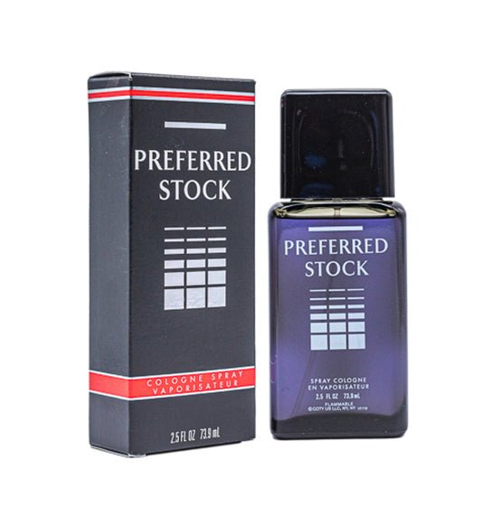 Preferred Stock by Coty 2.5 oz Cologne for men