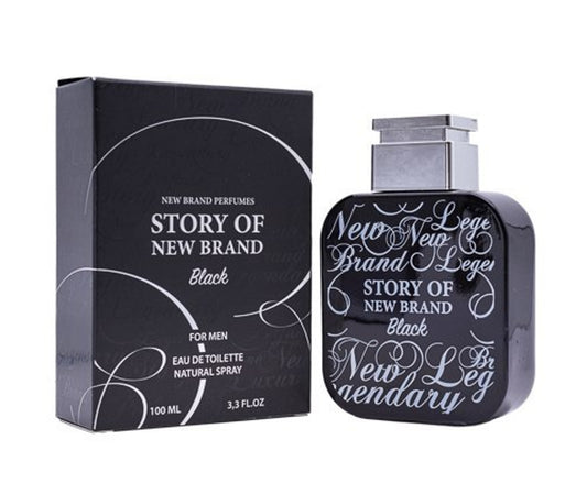 Story of New Brand Black by New Brand 3.3 oz EDT for men