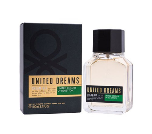 United Dreams Dream Big by Benetton 3.4 oz EDT for men