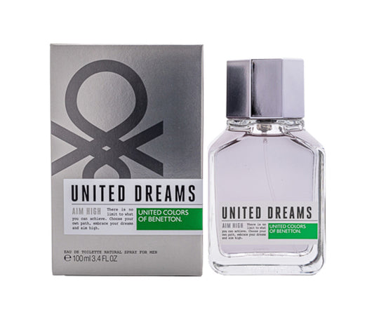 United Dreams Aim High by Benetton 3.4 oz EDT for Men