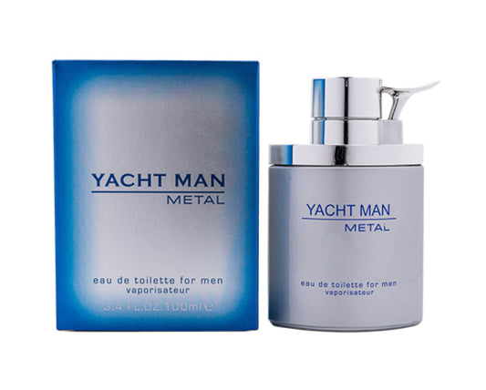 Yacht Man Metal by Myrurgia 3.4 oz EDT for Men New In Box