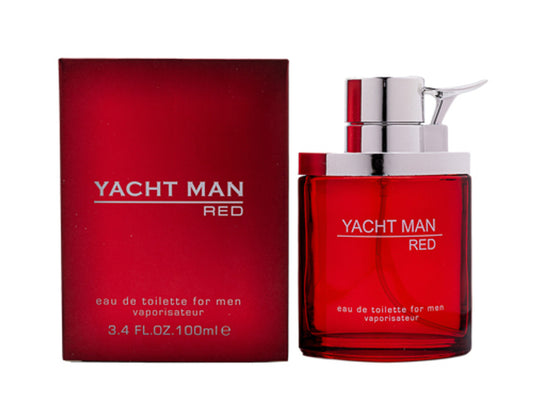 Yacht Man Red by Myrurgla 3.4 oz EDT for men