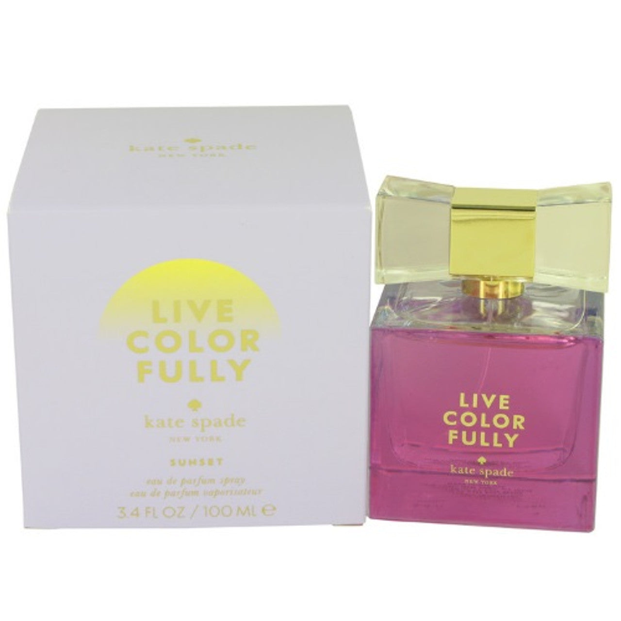 Live Colorfully Sunset by Kate Spade 3.4 oz EDP for Women