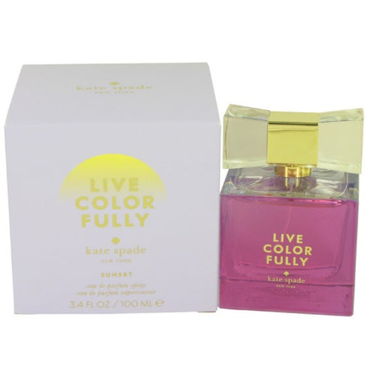 Live Colorfully Sunset by Kate Spade 3.4 oz EDP for Women