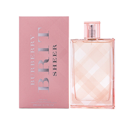 Brit Sheer by Burberry 6.7 oz EDT for women