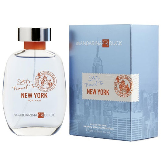 Let's Travel To New York by Mandarina Duck 3.4 oz EDT for Men