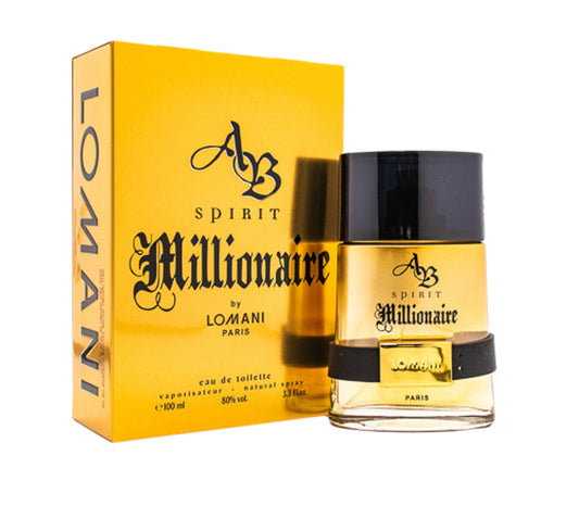 Ab Spirit Millionaire by Lomani 3.3 oz EDT for men
