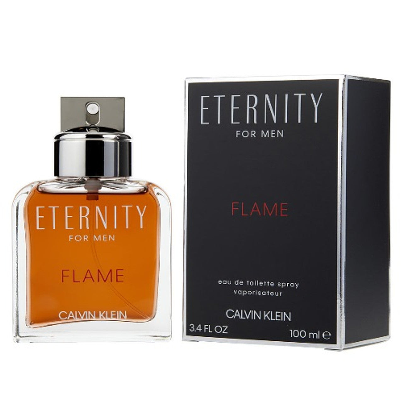 Eternity Flame by Calvin Klein 3.4 oz EDT for Men