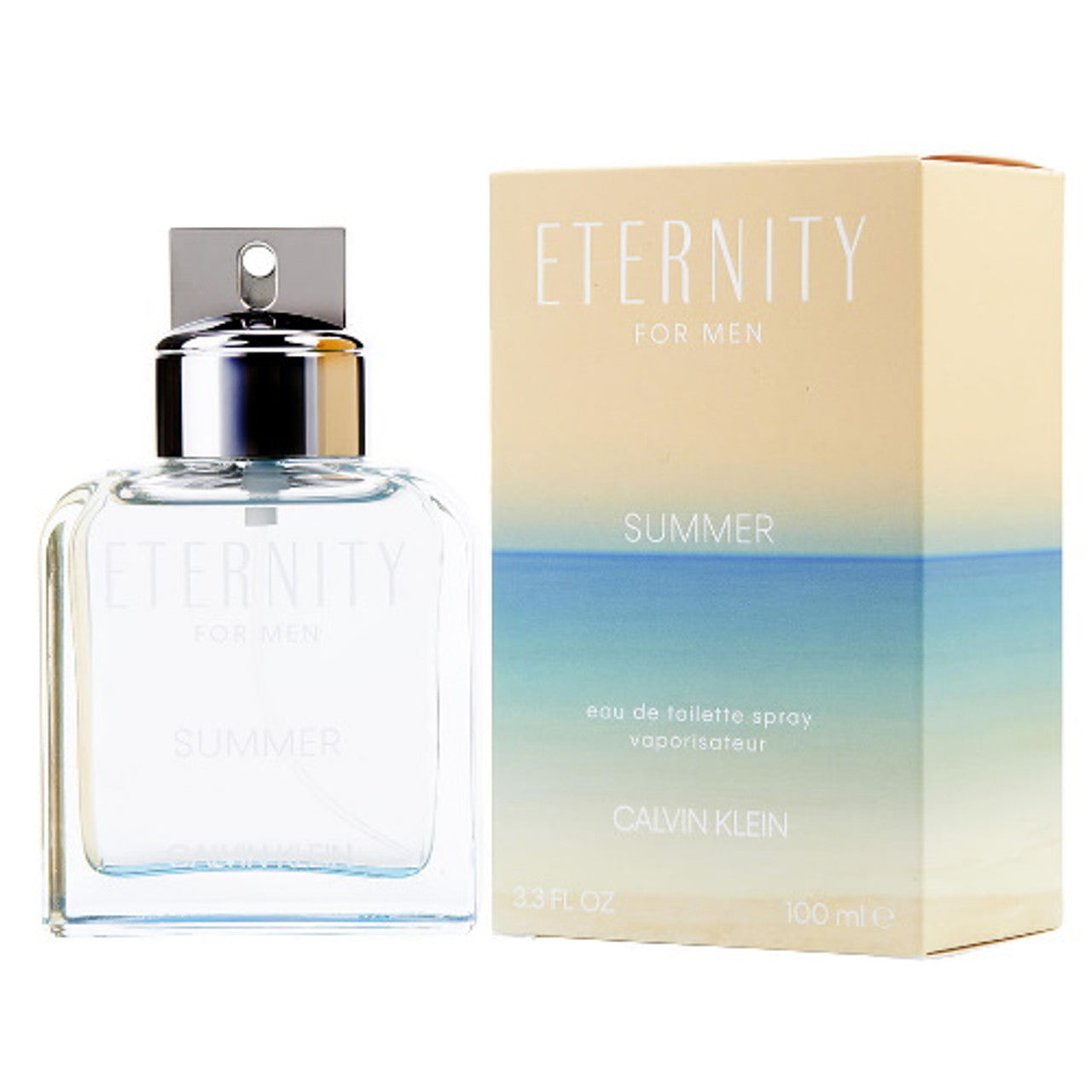 Eternity Summer 2019 Edition by Calvin Klein 3.4 oz EDT for Men