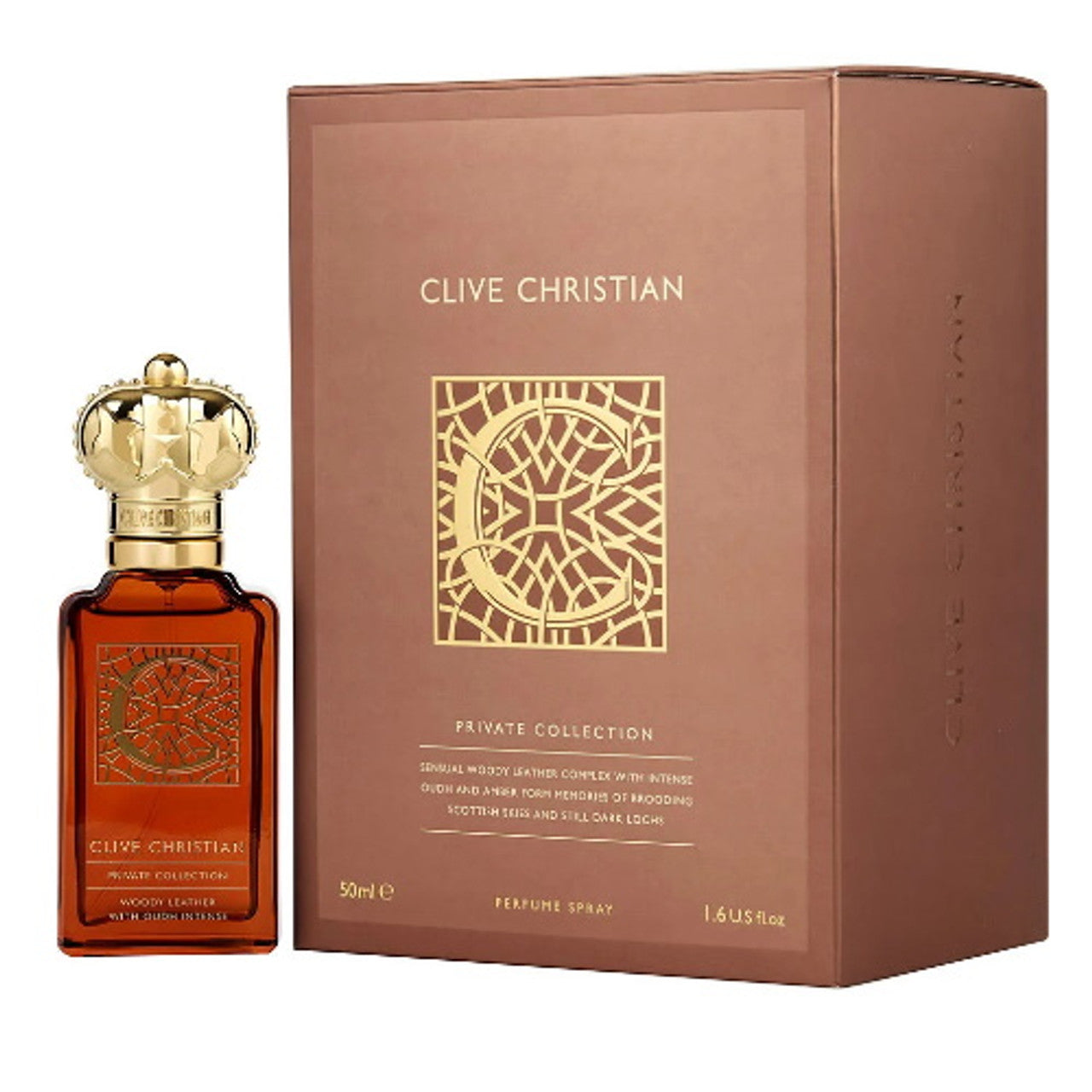 C Woody Leather by Clive Christian 1.6 oz Perfume for Men