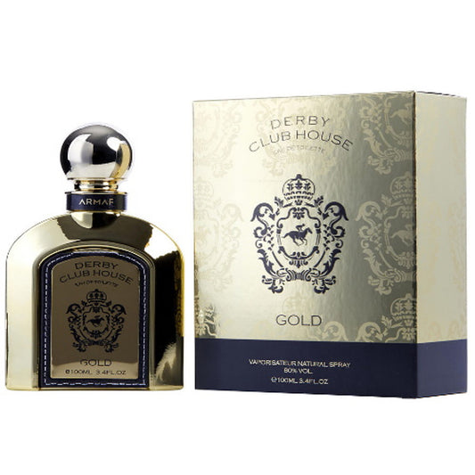 Derby Club House Gold by Armaf 3.4 oz EDT for Men