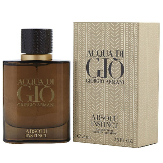 Acqua Di Gio Absolu Instinct by Giorgio Armani 2.5 oz EDP for Men