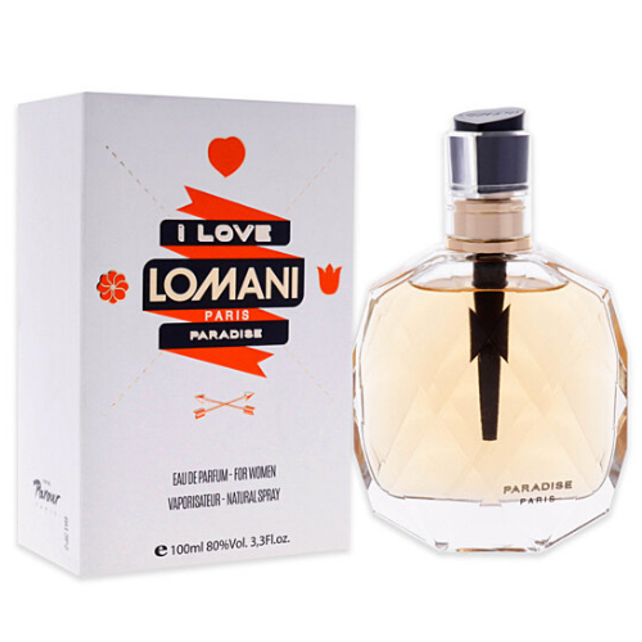 I Love Lomani Paradise by Lomani 3.3 oz EDP for Women