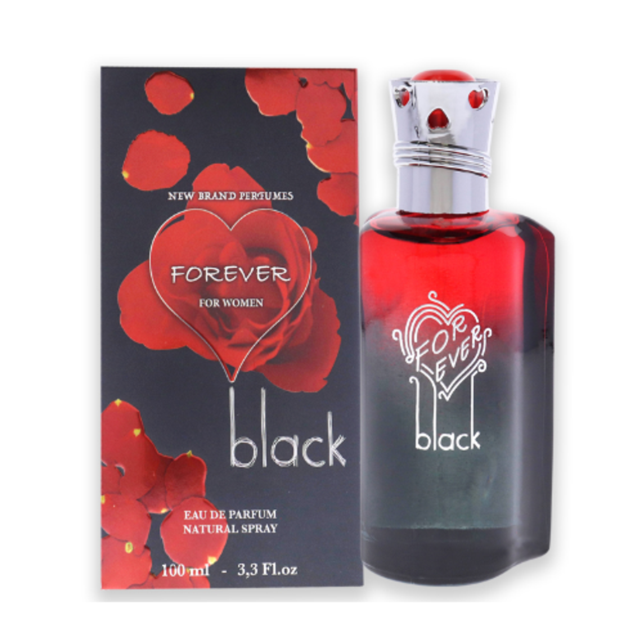 Forever Black by New Brand 3.3 oz EDP for Women