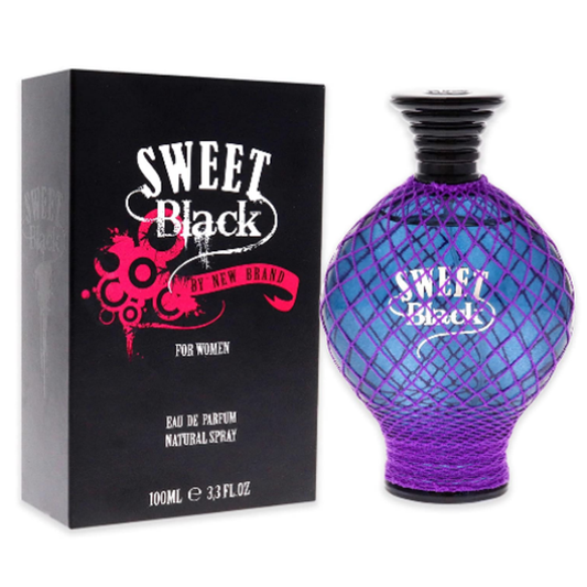 Sweet Black by New Brand 3.3 oz EDP for Women