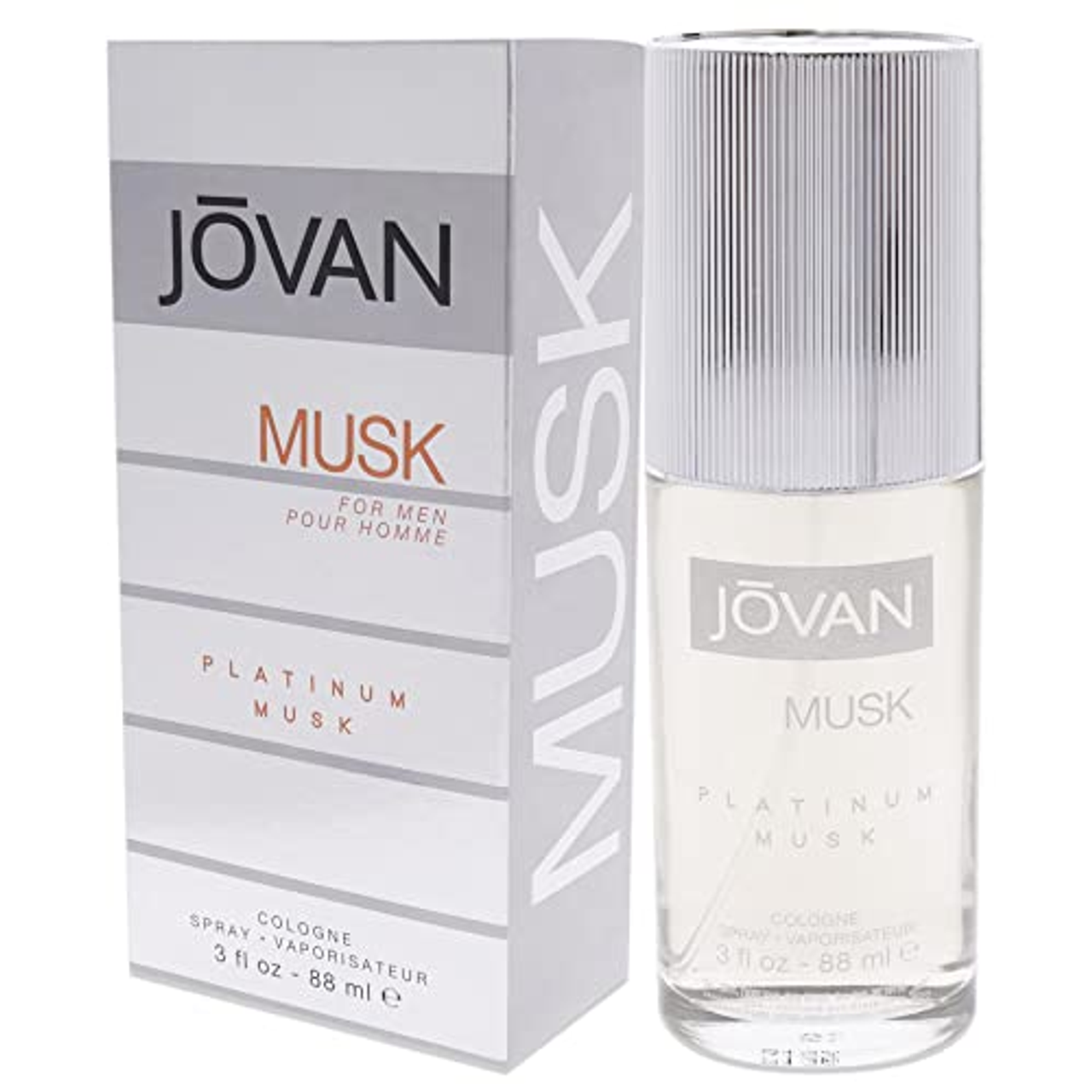 Jovan Platinum Musk by Jovan 3 oz Cologne Spray for Men